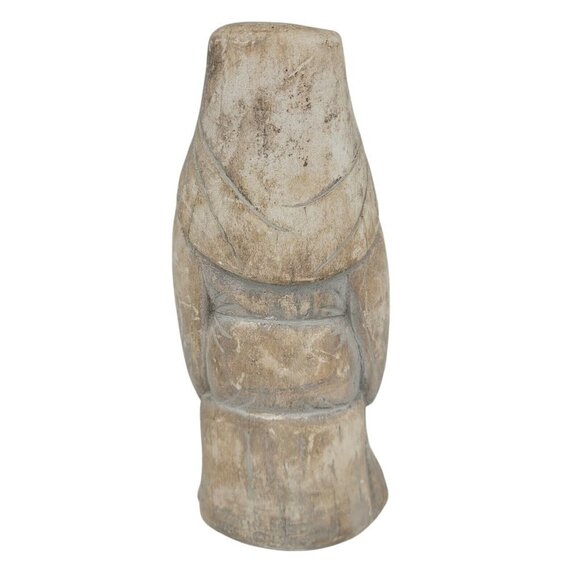 Vintage Austin Productions 1975 Carved Asian Sculpture Scholarly Man Durastone - Picture 3 of 7